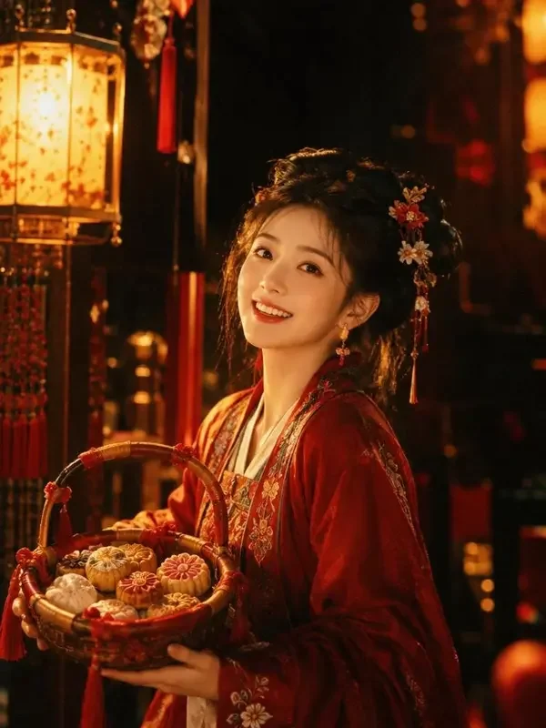 《锦鲤小娘子》古装甜宠短剧封面剧照